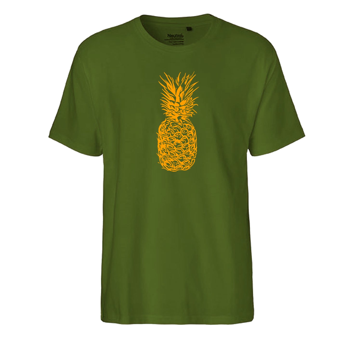 FairTrade men's t-shirt 'Deer Origami' organic cotton