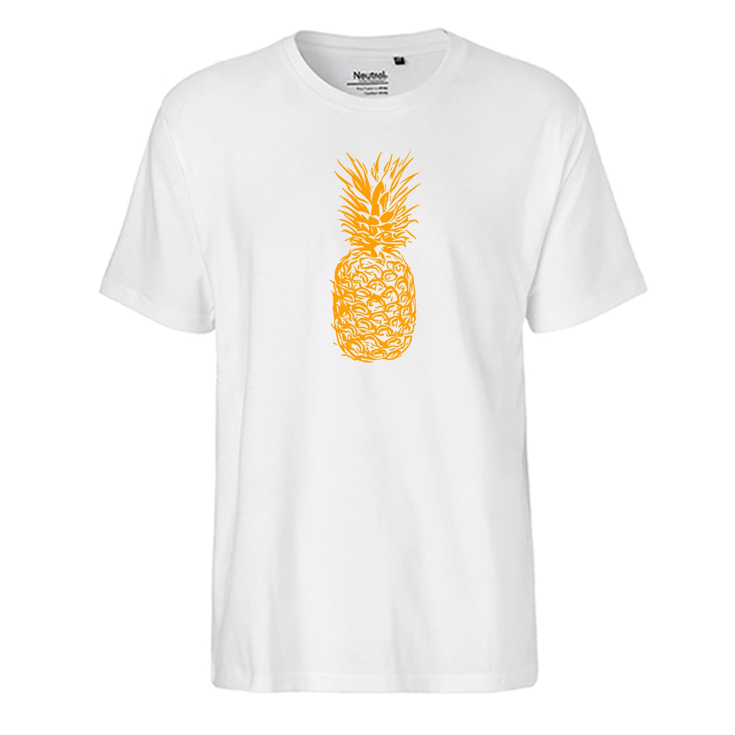FairTrade men's t-shirt 'Deer Origami' organic cotton