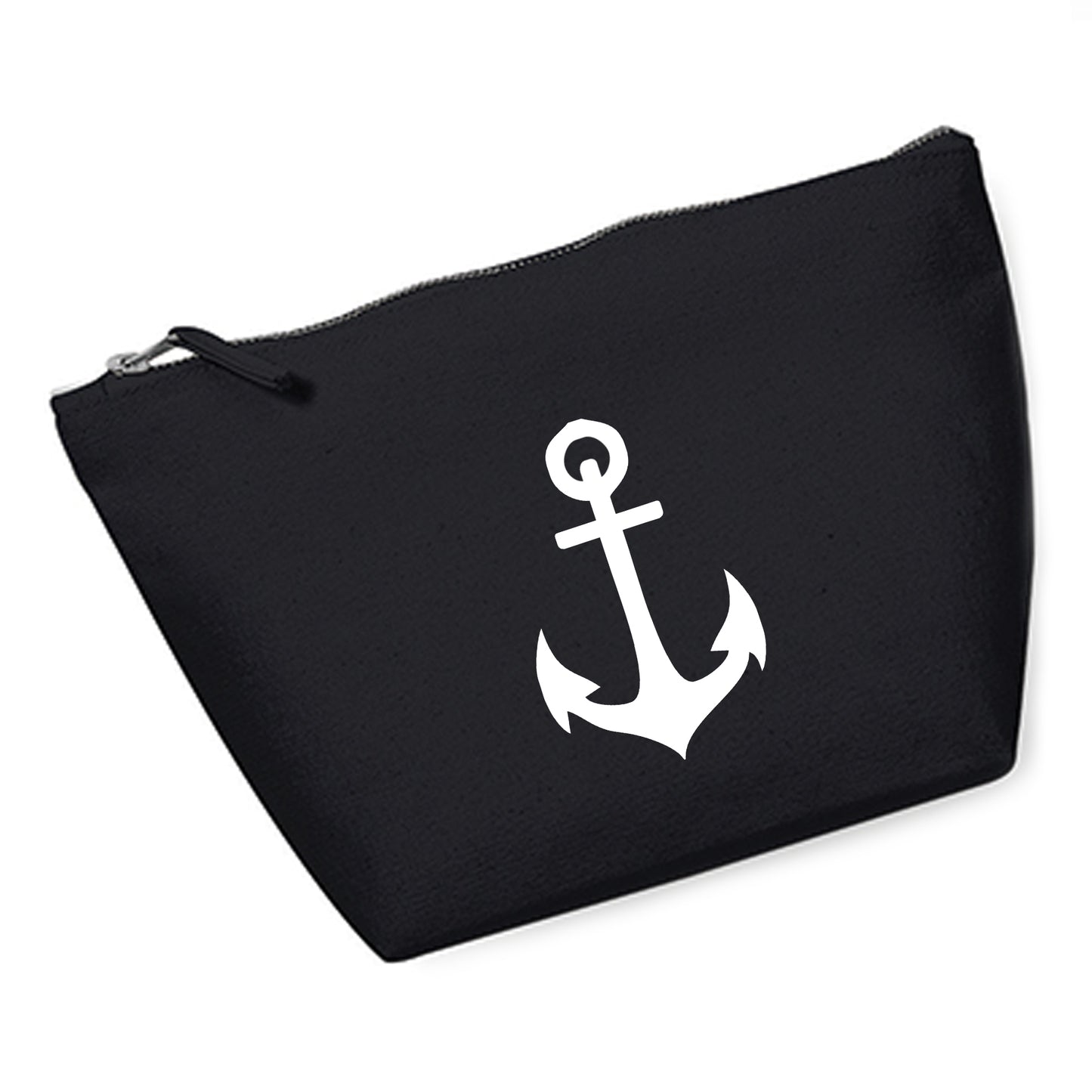 Cosmetic bag (M) 'Fuchs origami' cotton canvas