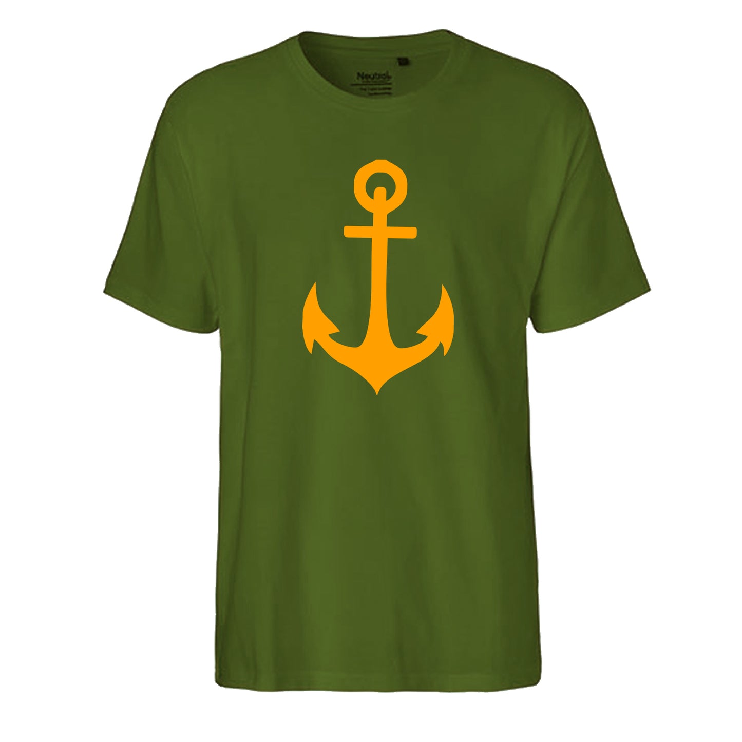 FairTrade men's t-shirt 'Deer Origami' organic cotton