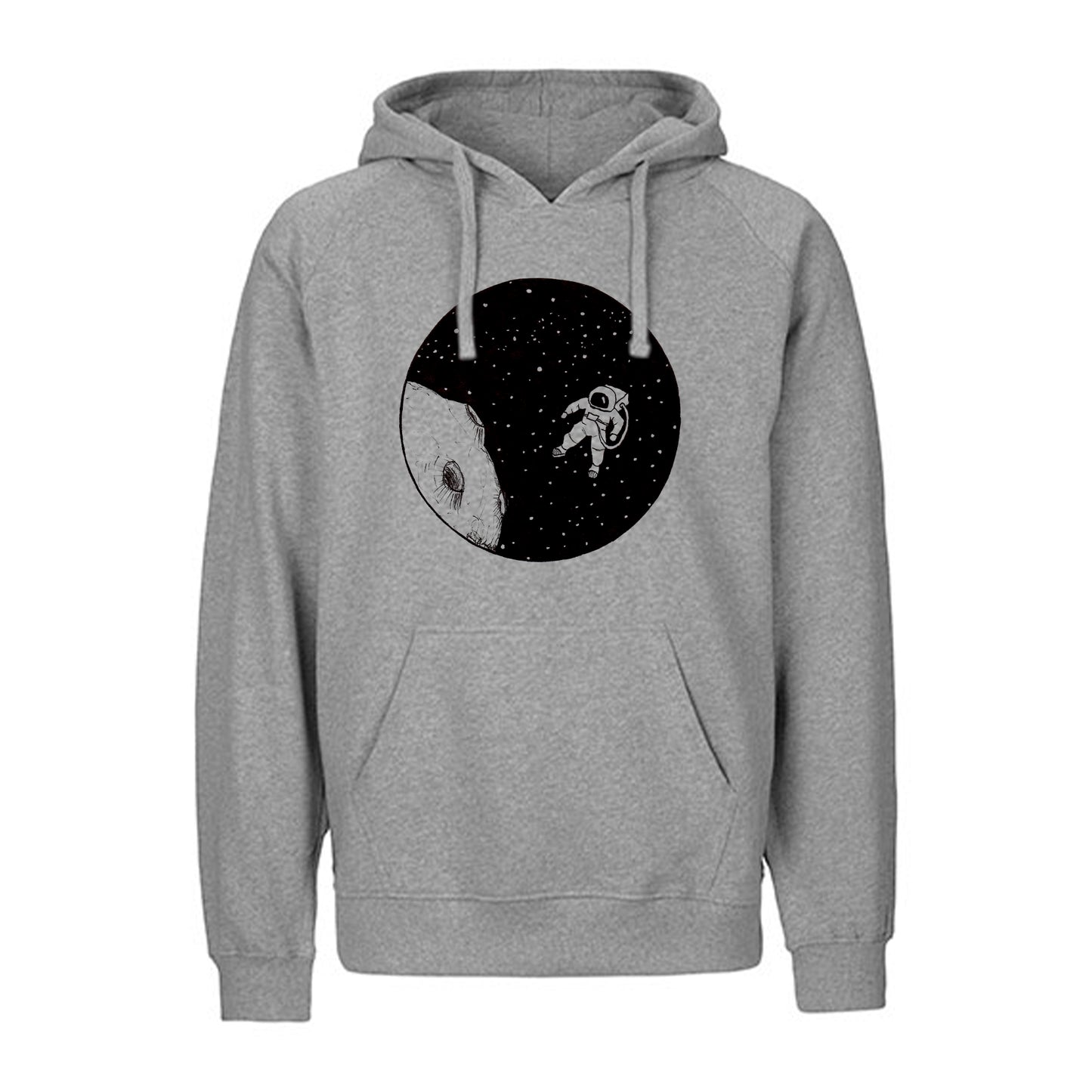 FairTrade hoodie/hoodie 'Astronaut' 100% organic cotton