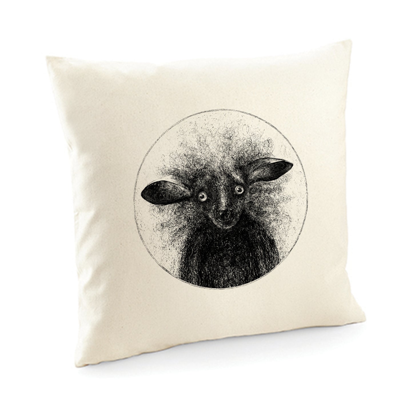 Kissenbezug / cushion cover / Motiv: Aye Aye