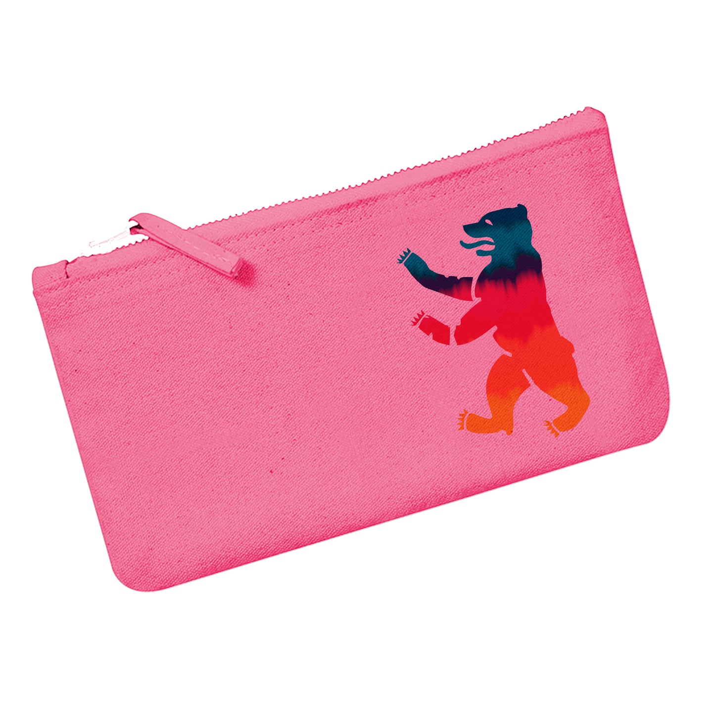 Bear rainbow pencil case