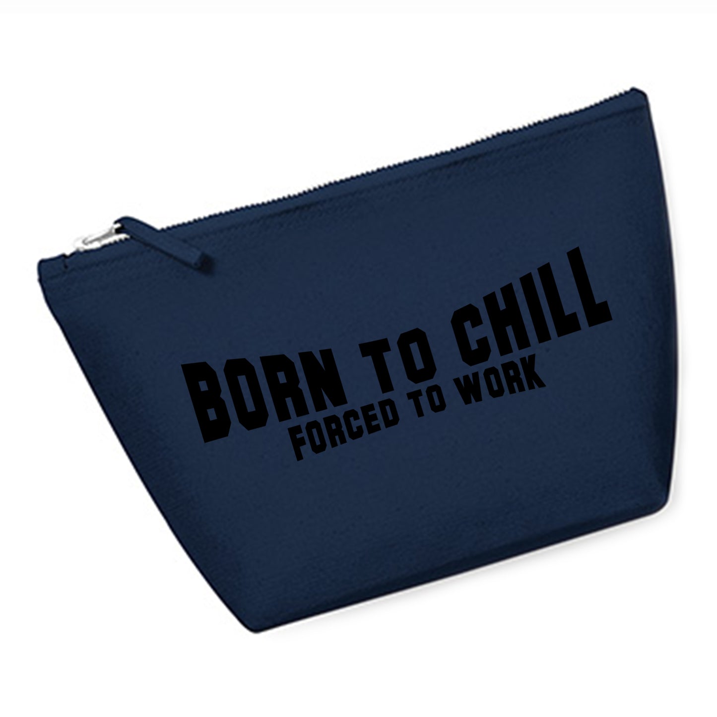 Cosmetic bag (M) 'Fuchs origami' cotton canvas