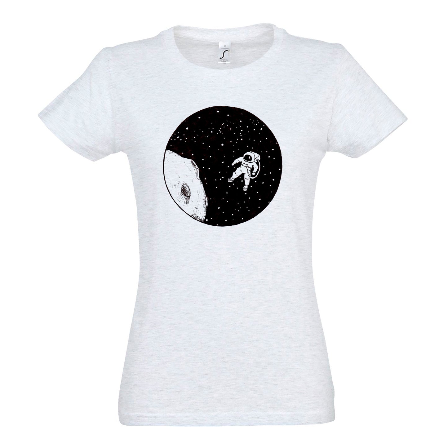 FairWear women's t-shirt 'Astronaut - drawn' drawn cotton