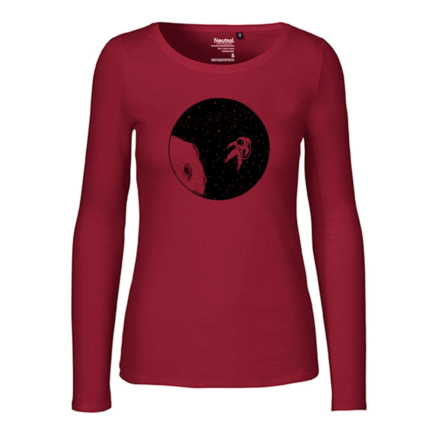 Damen FairTrade Longsleeve "Astronaut" 100% BioBaumwolle und aus nachhaltiger Produktion