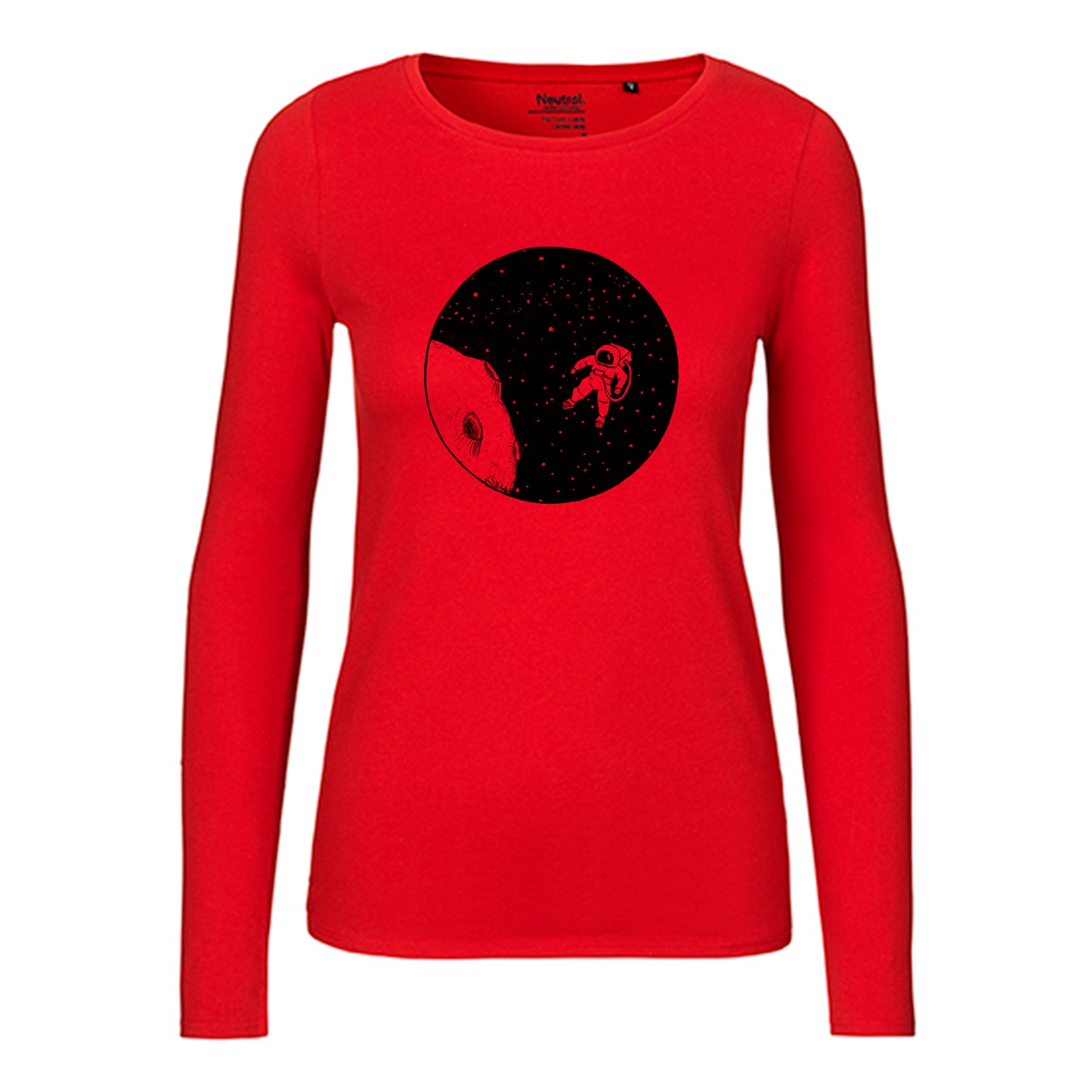 Damen FairTrade Longsleeve "Astronaut" 100% BioBaumwolle und aus nachhaltiger Produktion