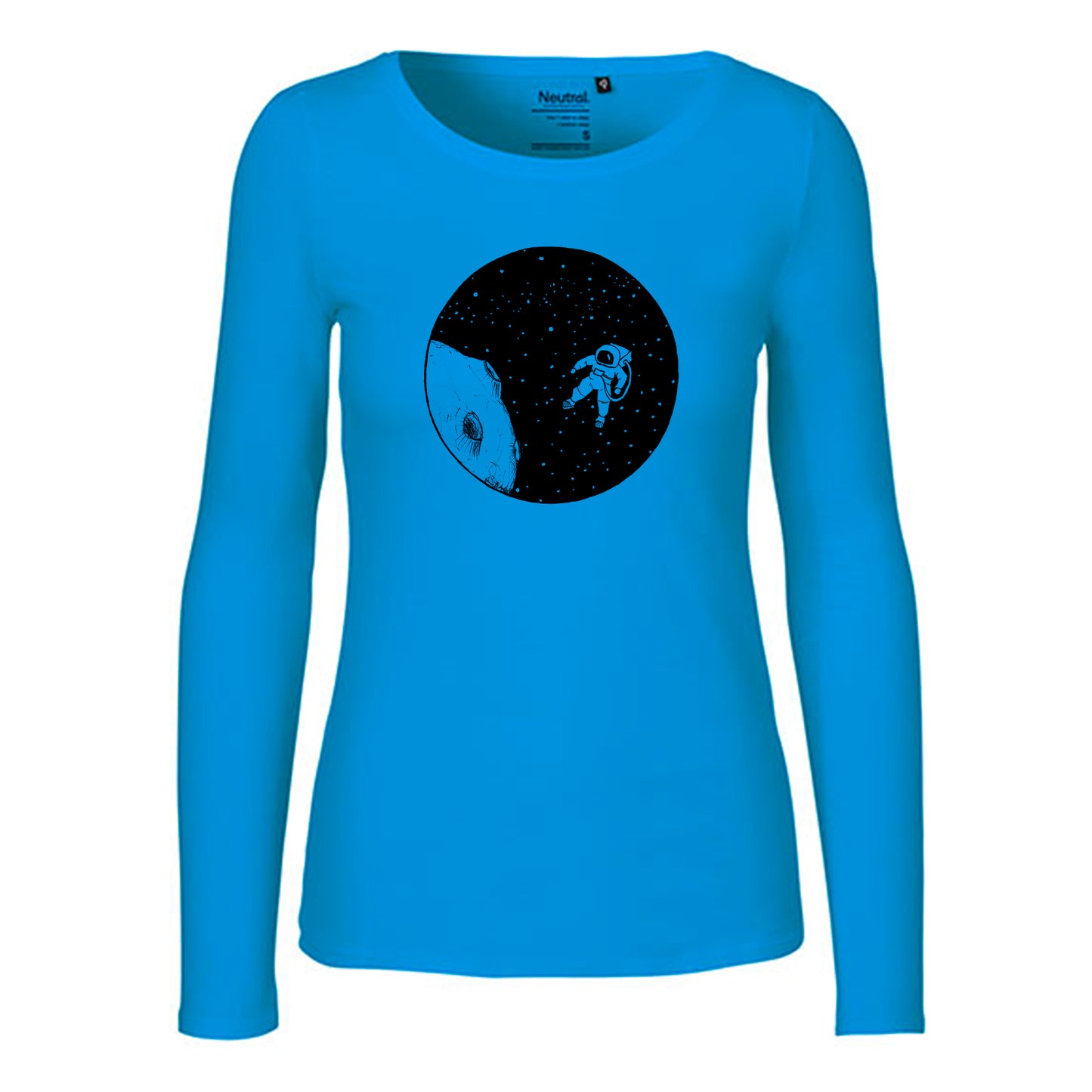 Damen FairTrade Longsleeve "Astronaut" 100% BioBaumwolle und aus nachhaltiger Produktion