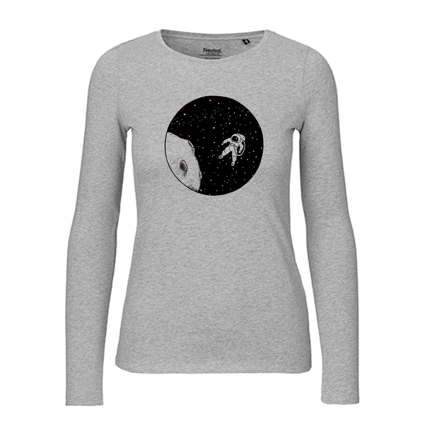 Damen FairTrade Longsleeve "Astronaut" 100% BioBaumwolle und aus nachhaltiger Produktion