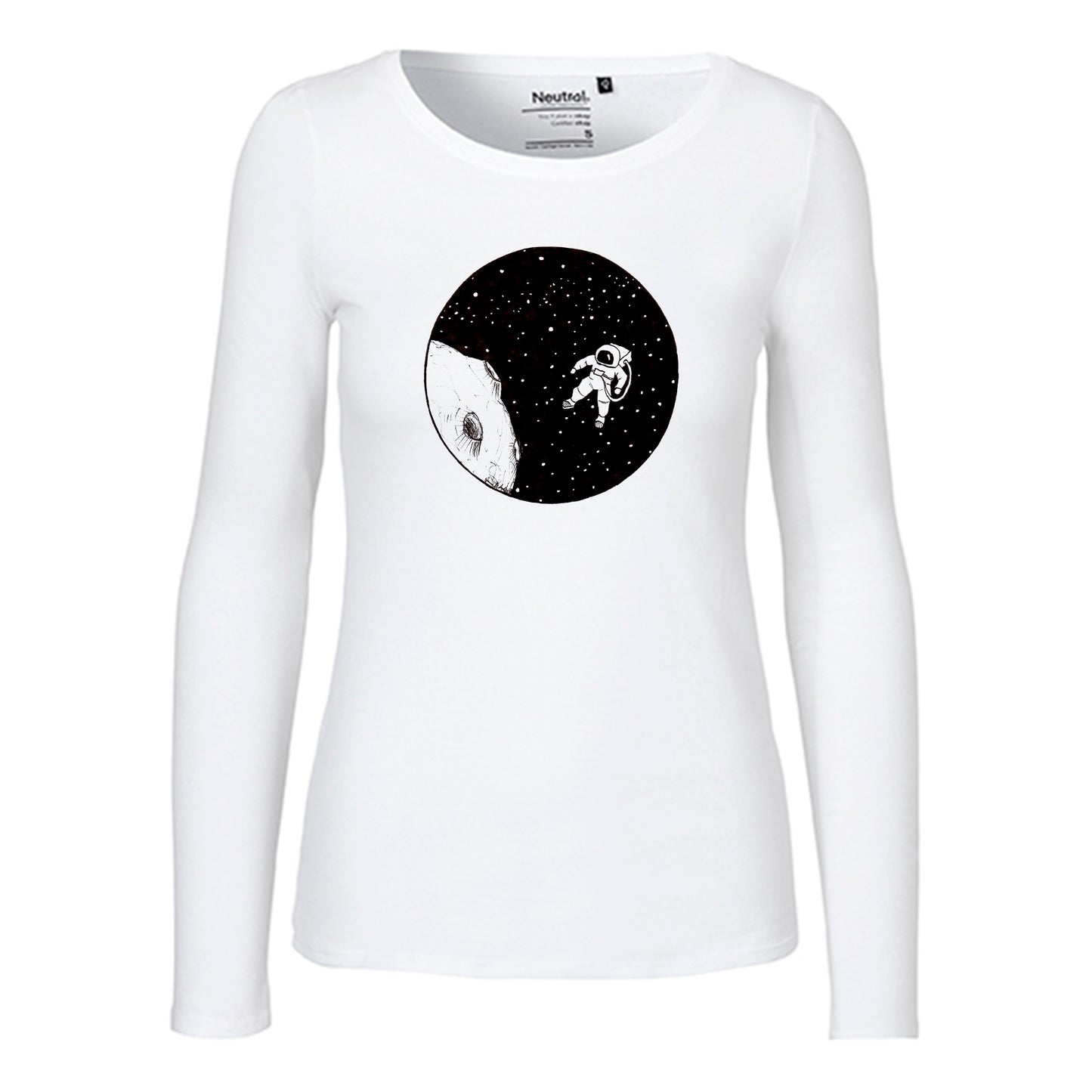 Damen FairTrade Longsleeve "Astronaut" 100% BioBaumwolle und aus nachhaltiger Produktion