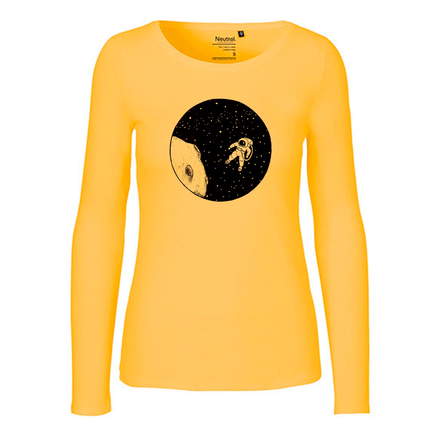 Damen FairTrade Longsleeve "Astronaut" 100% BioBaumwolle und aus nachhaltiger Produktion