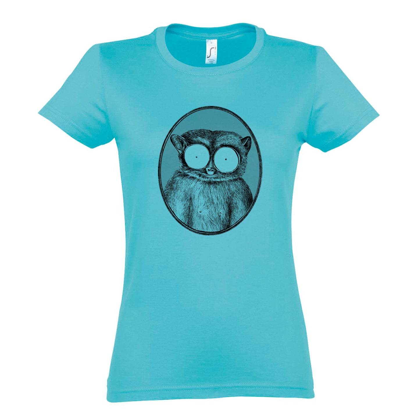 FairWear women's t-shirt 'Maki drawn' cotton