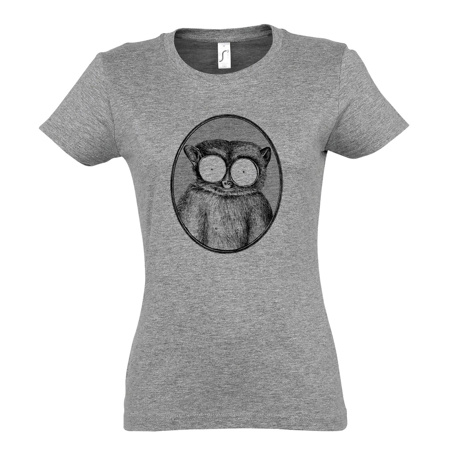 FairWear women's t-shirt 'Maki drawn' cotton