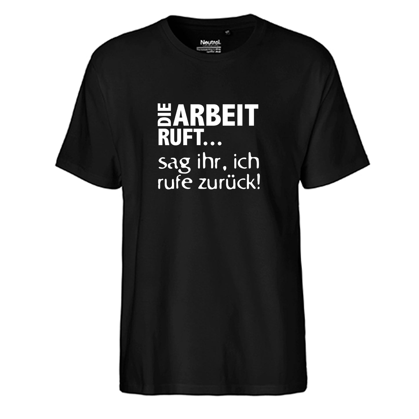 FairTrade Men's T-Shirt 'Nö - Comicfigur' organic cotton
