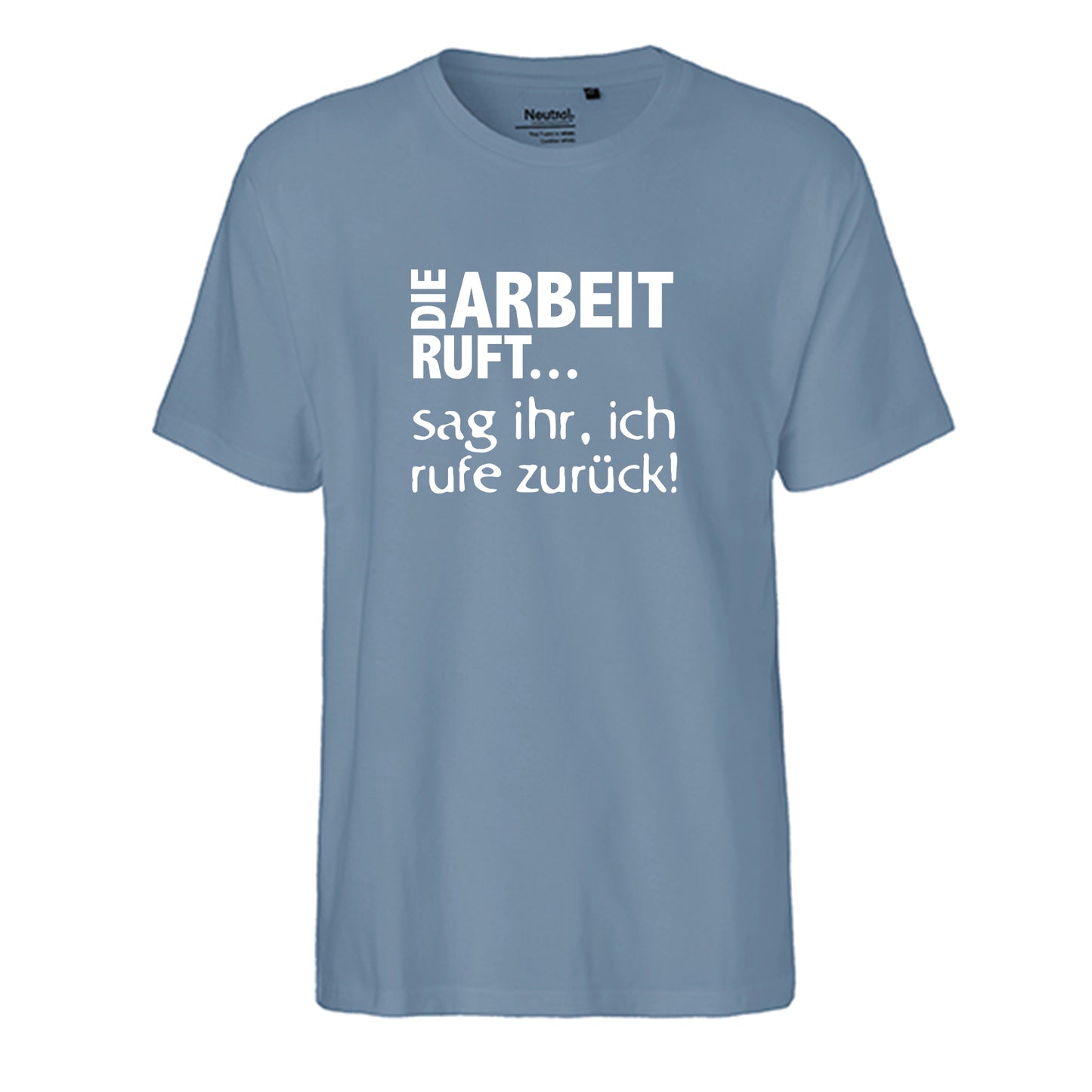 FairTrade Men's T-Shirt 'Nö - Comicfigur' organic cotton