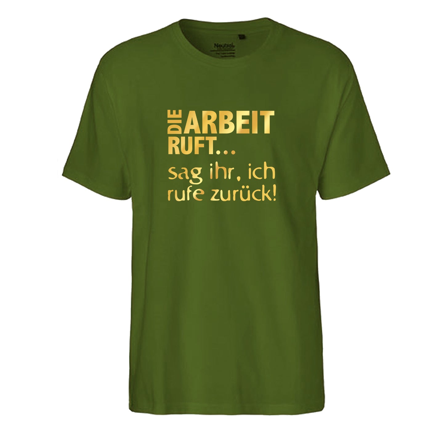 FairTrade Men's T-Shirt 'Nö - Comicfigur' organic cotton