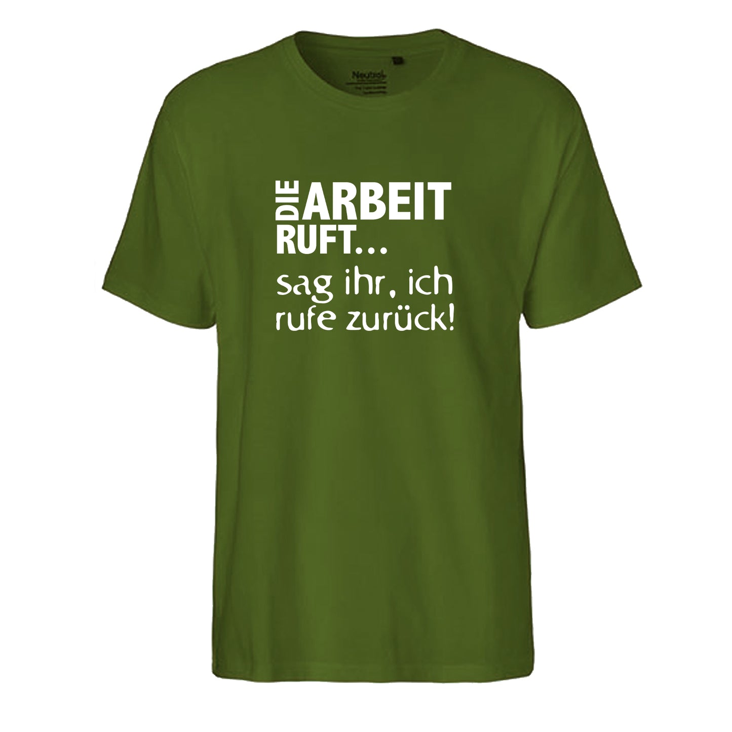 FairTrade Men's T-Shirt 'Nö - Comicfigur' organic cotton