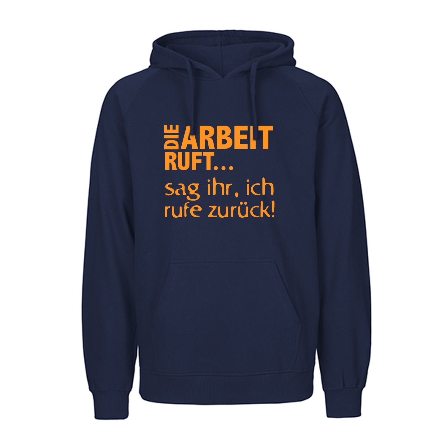 FairTrade hoodie/hoodie 'Nö comic figure' 100% organic cotton