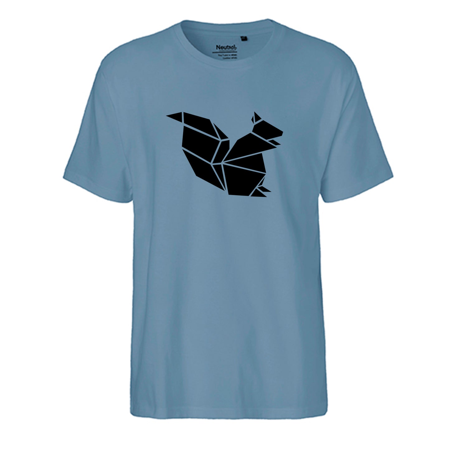 FairTrade men's t-shirt 'Deer Origami' organic cotton