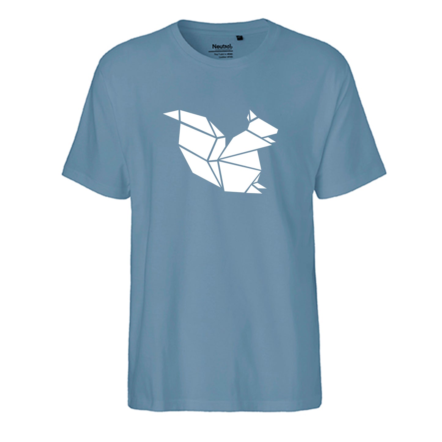FairTrade men's t-shirt 'Deer Origami' organic cotton
