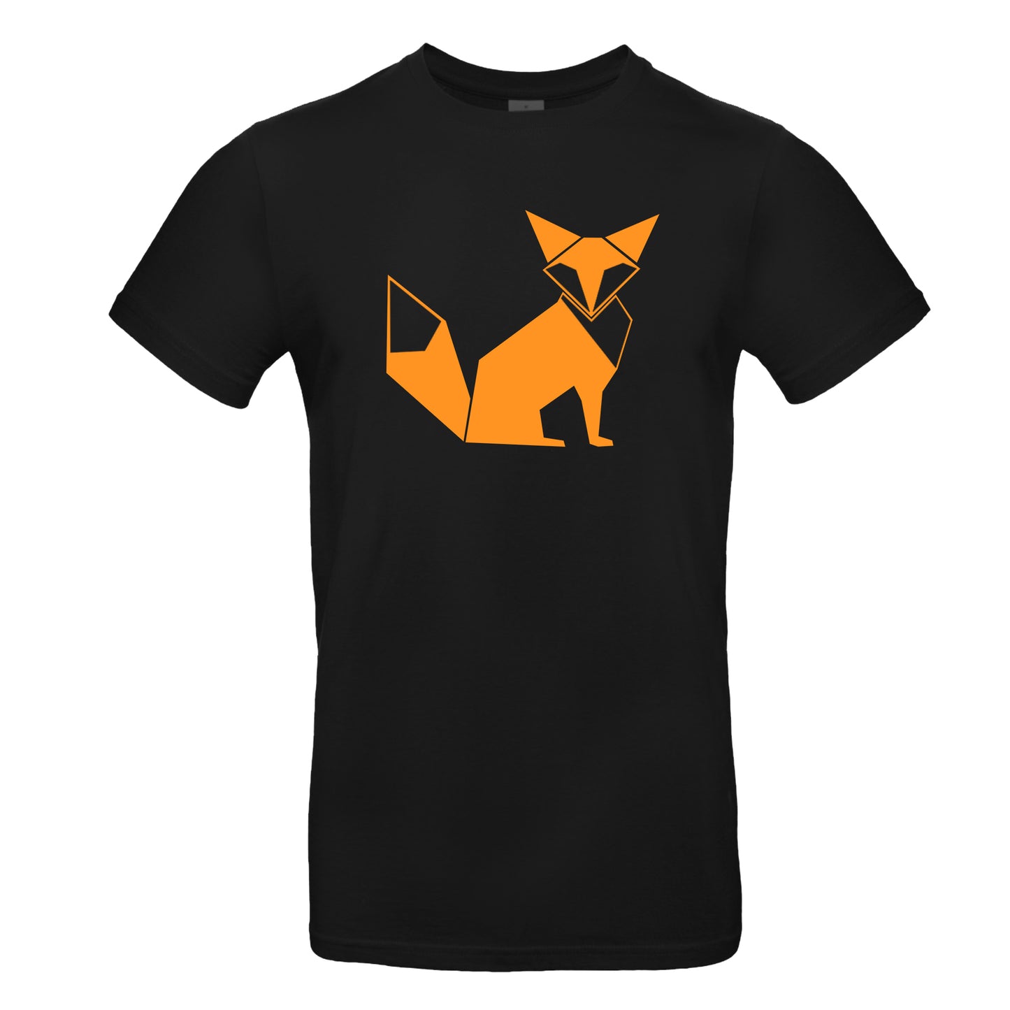 FairWear men's t-shirt 'fox origami' cotton