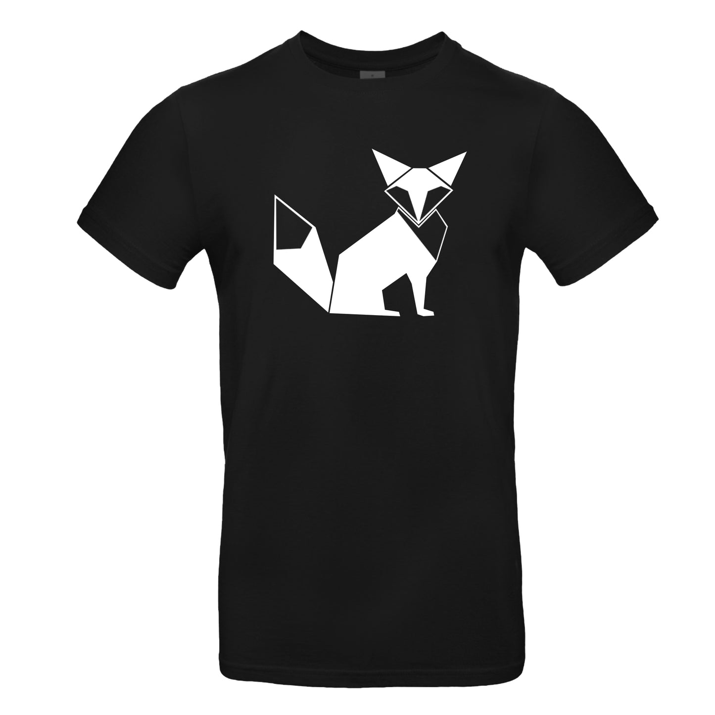 FairWear men's t-shirt 'fox origami' cotton
