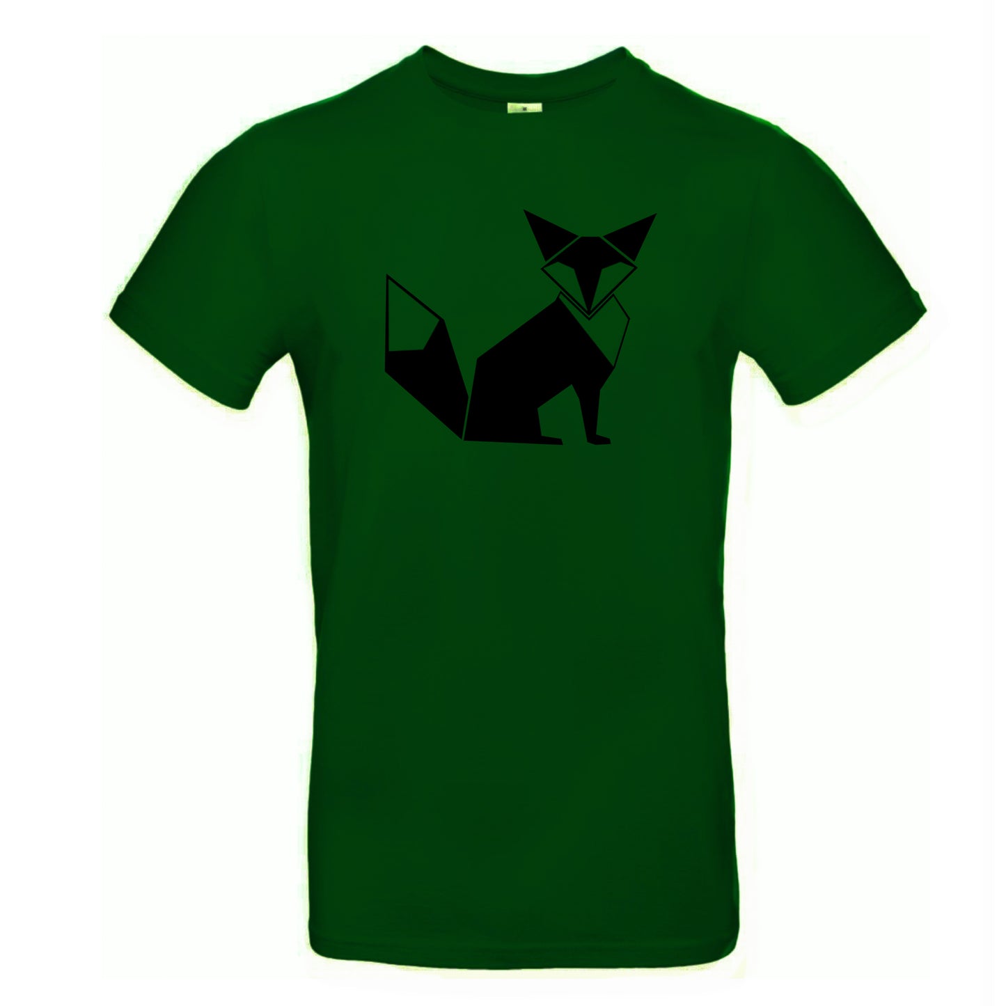 FairWear men's t-shirt 'fox origami' cotton