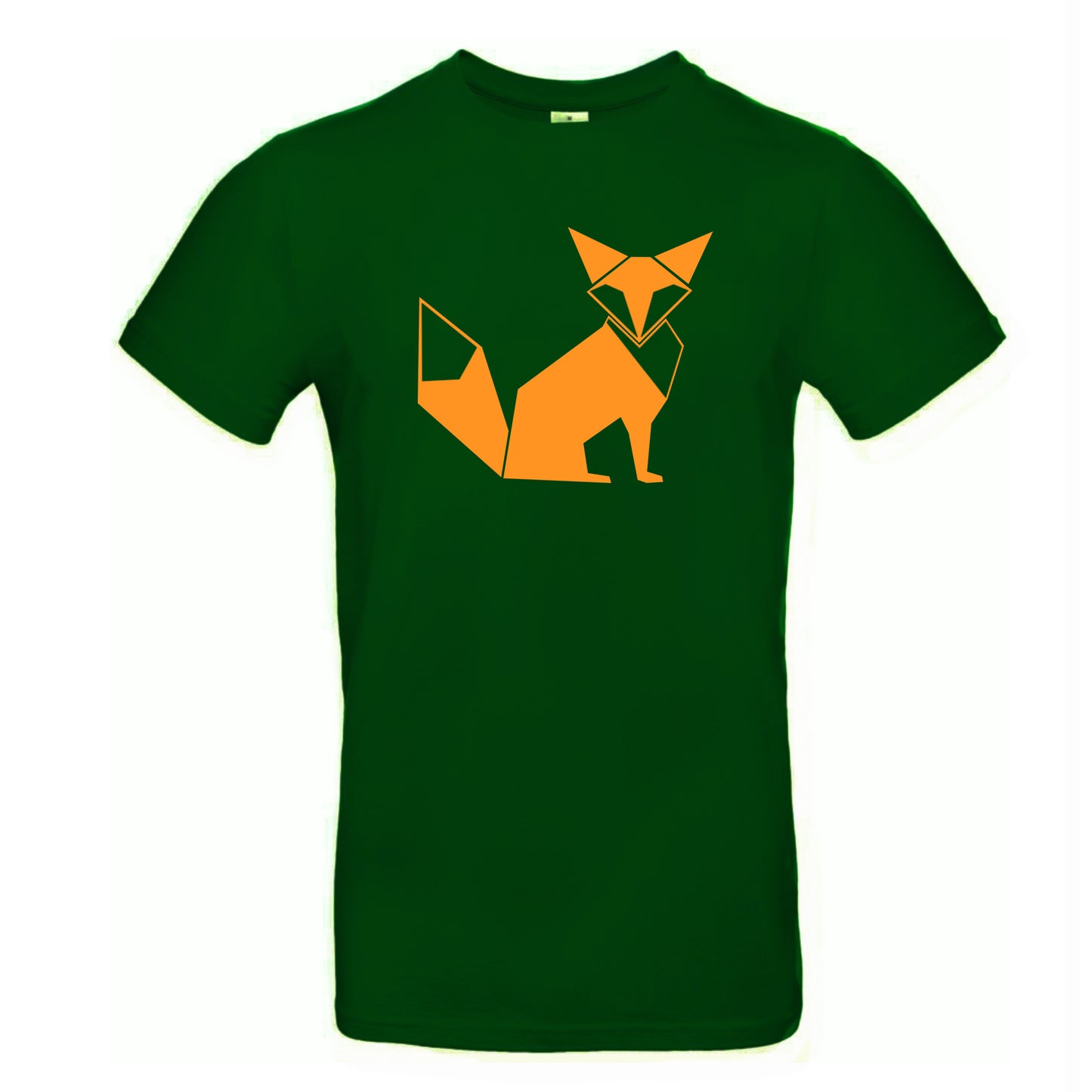 FairWear men's t-shirt 'fox origami' cotton