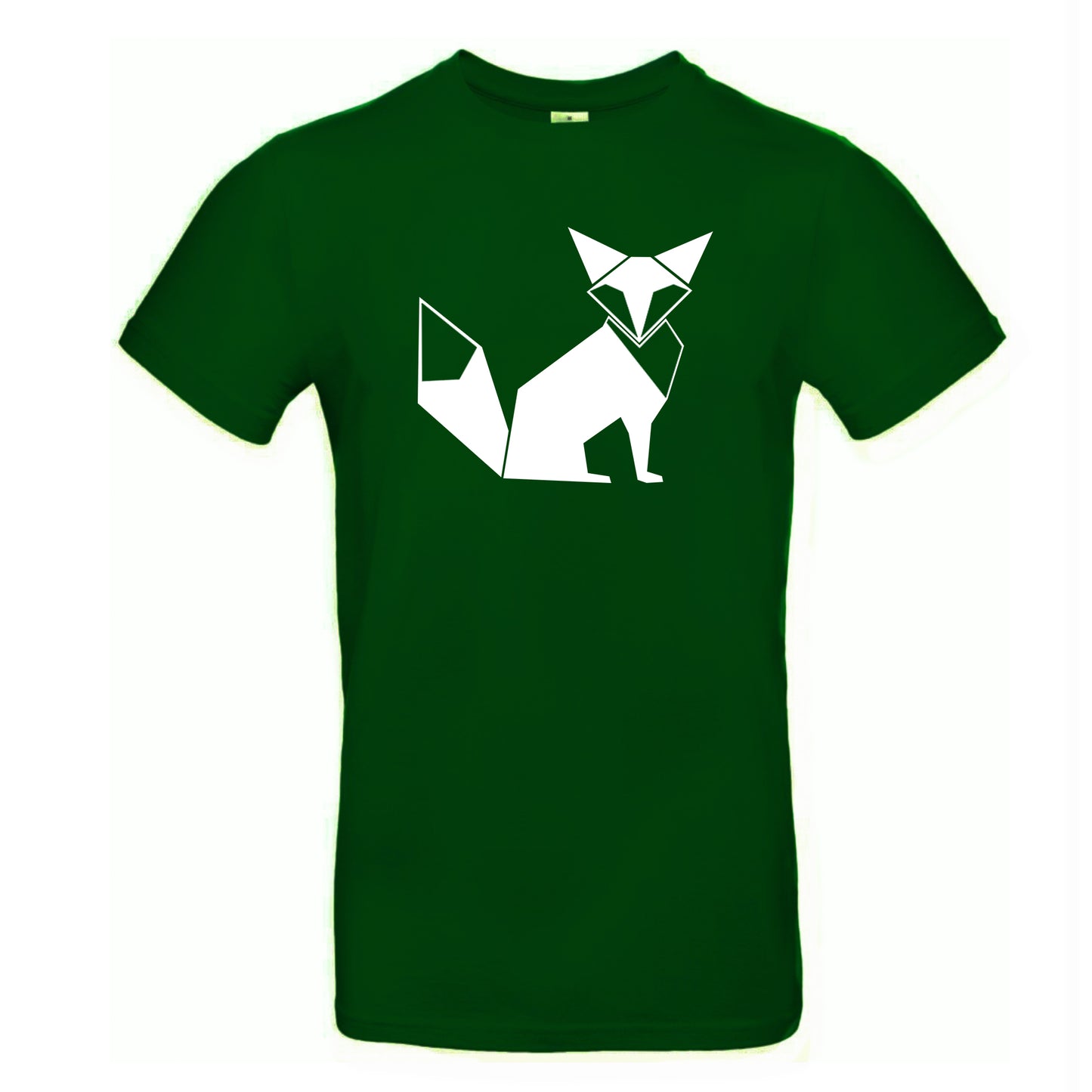 FairWear men's t-shirt 'fox origami' cotton
