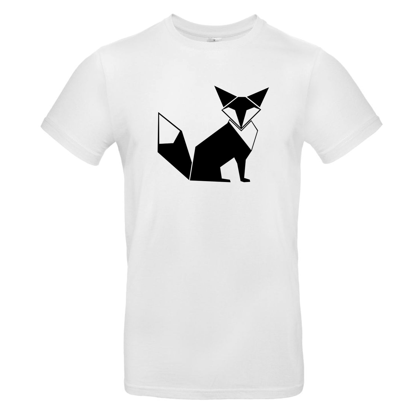 FairWear men's t-shirt 'fox origami' cotton