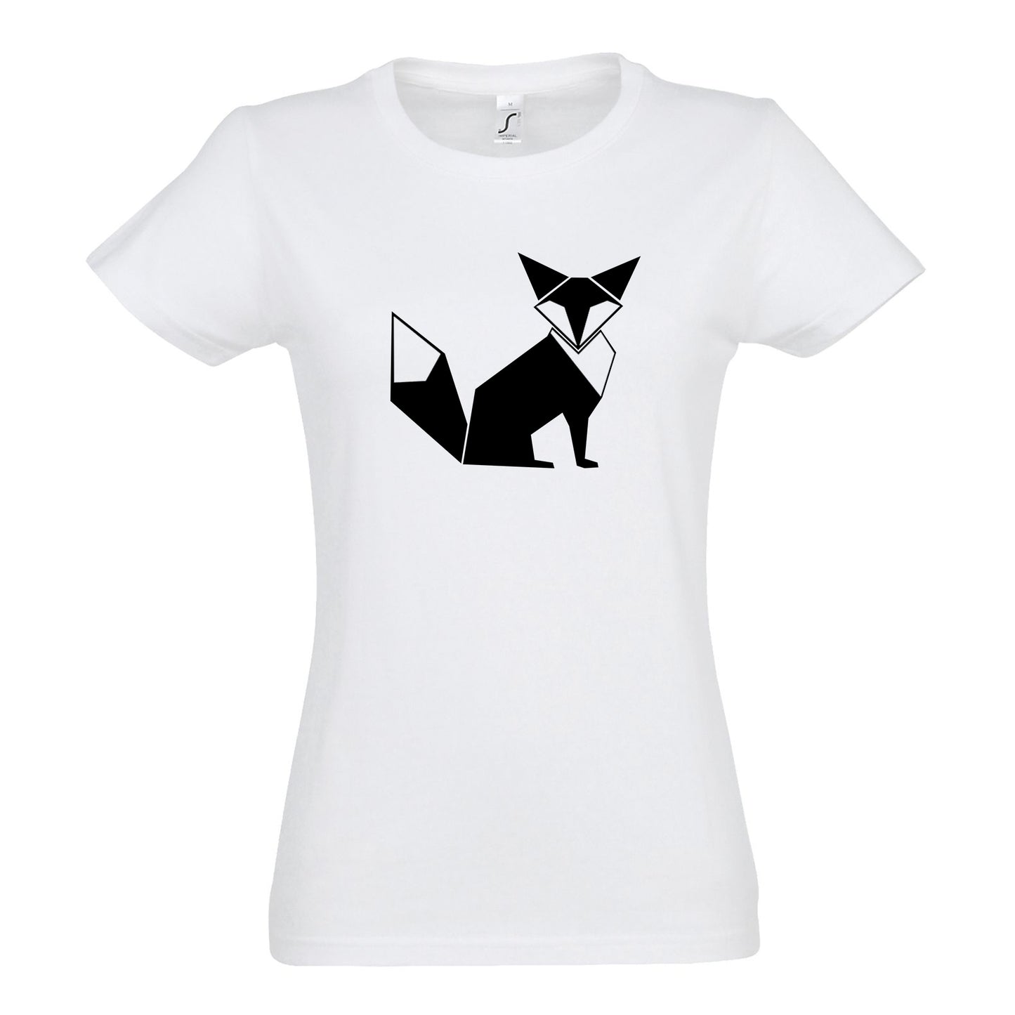 FairWear women's t-shirt 'fox origami' cotton