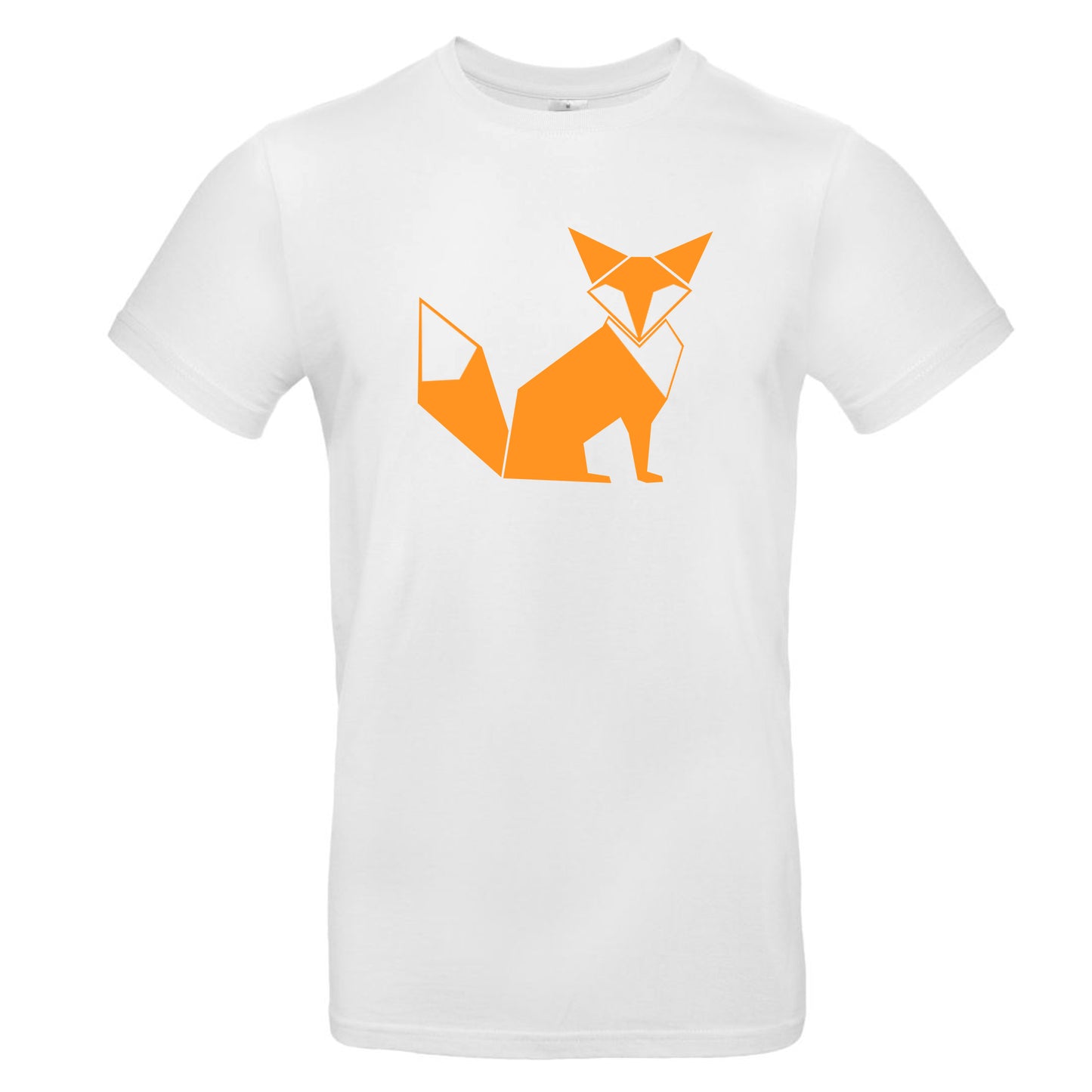 FairWear men's t-shirt 'fox origami' cotton