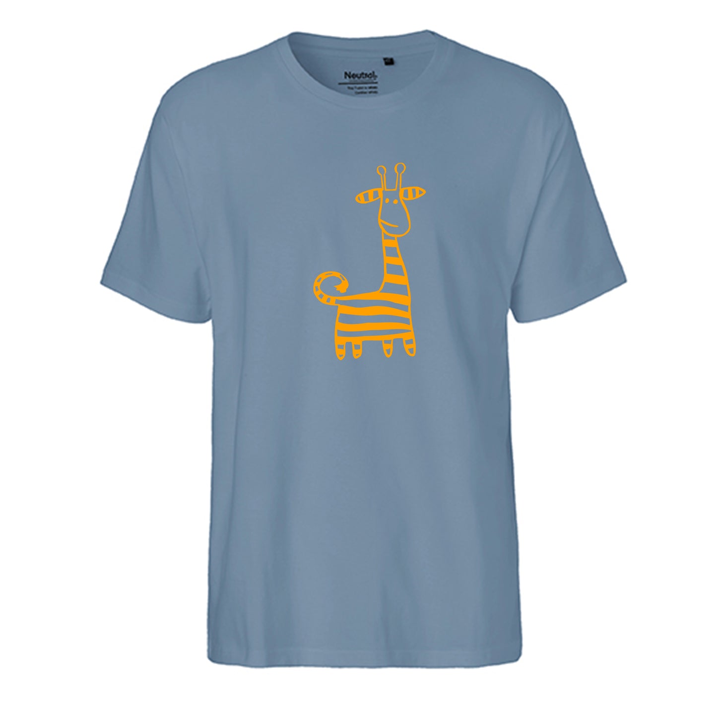 FairTrade men's t-shirt 'Deer Origami' organic cotton