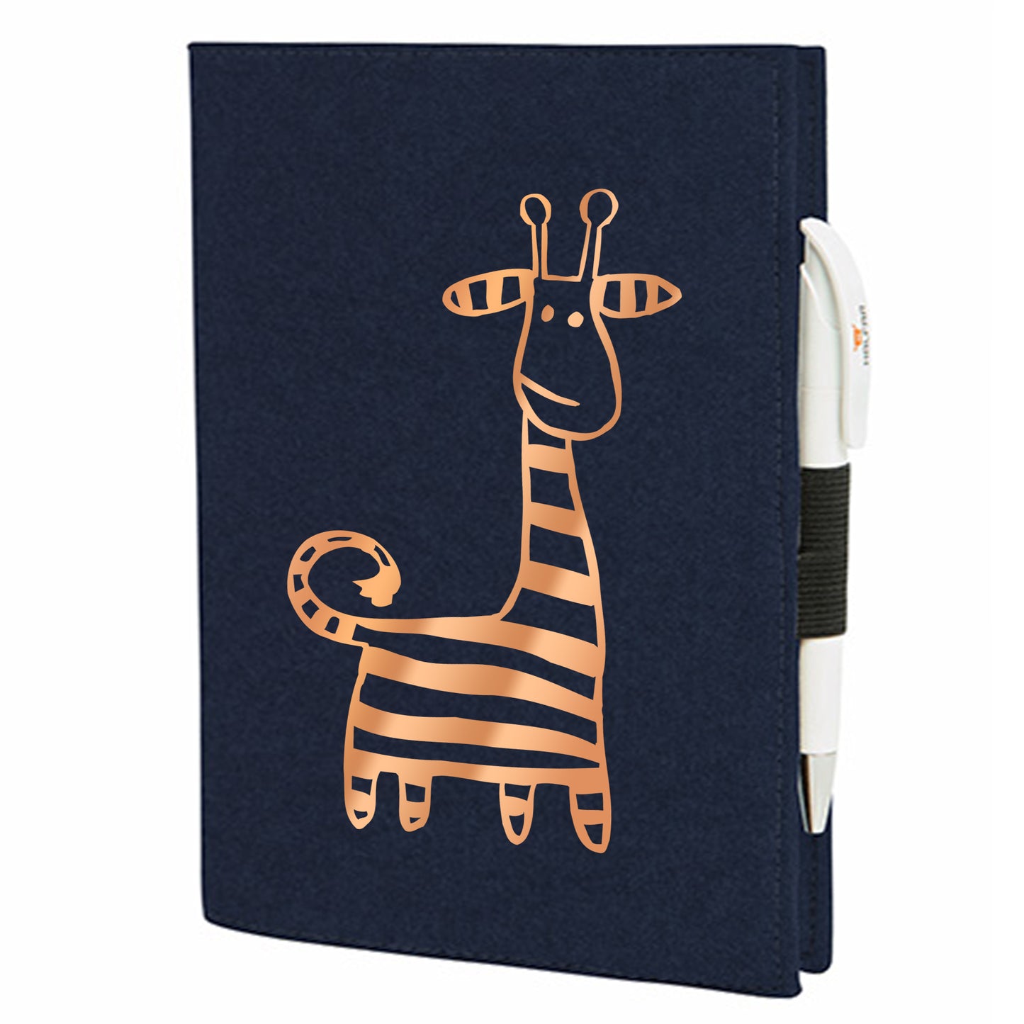 Felt sleeve/envelope for A4 notebook - 'Good Friends ...'