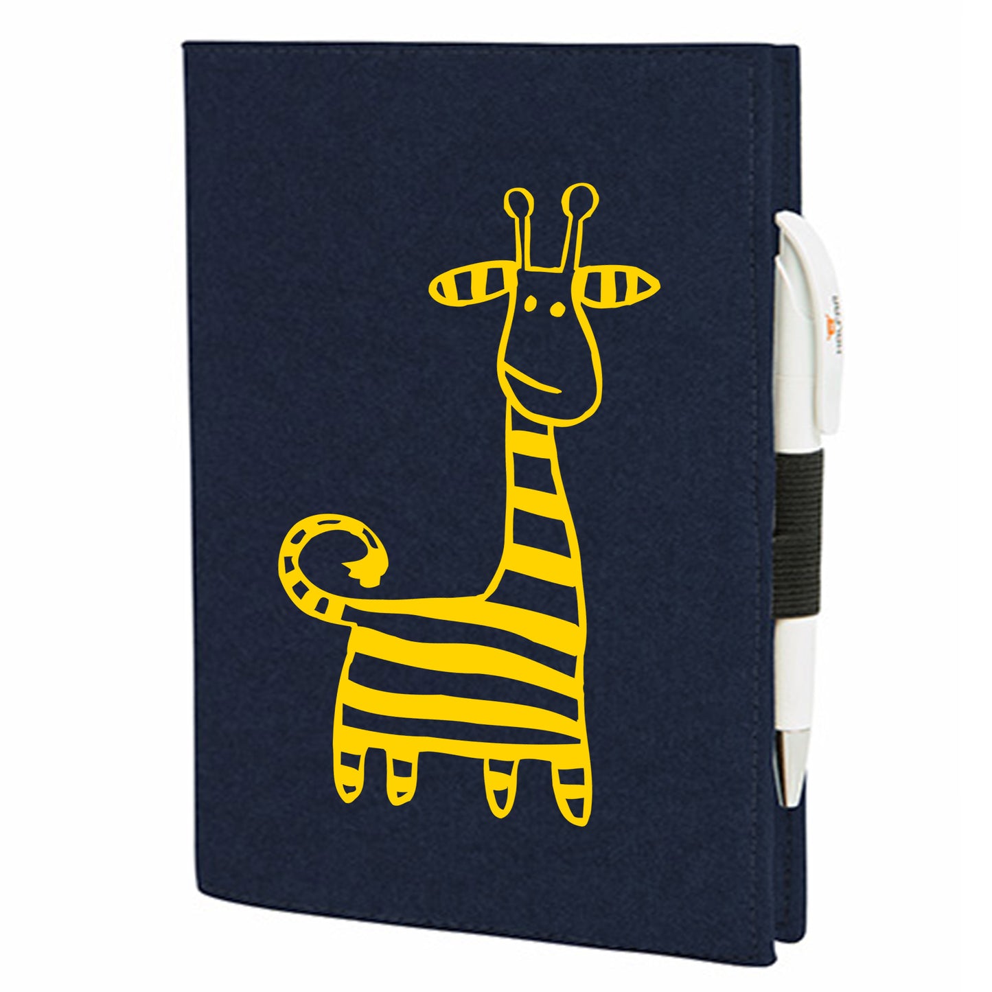Felt sleeve/envelope for A4 notebook - 'Good Friends ...'
