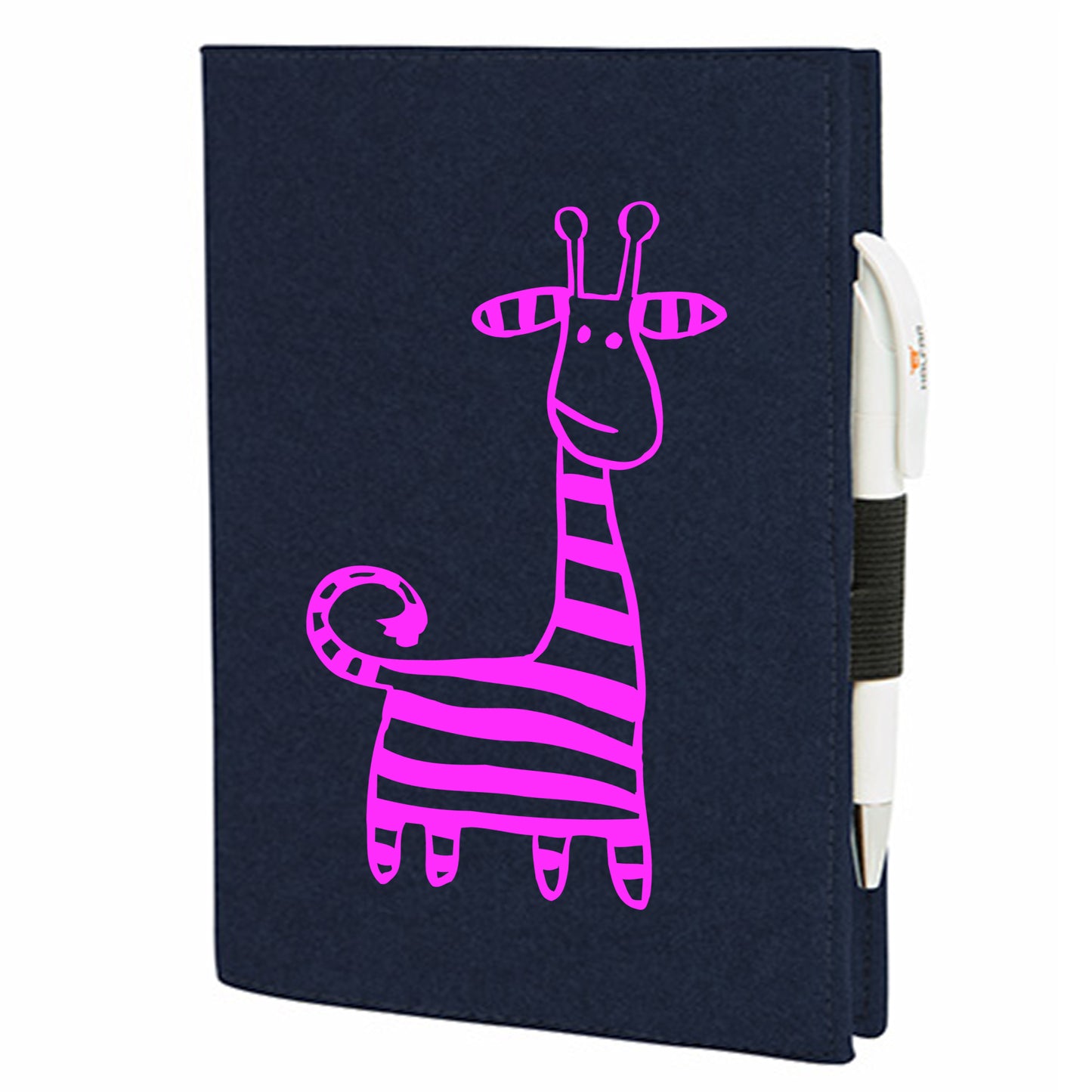 Felt sleeve/envelope for A4 notebook - 'Good Friends ...'