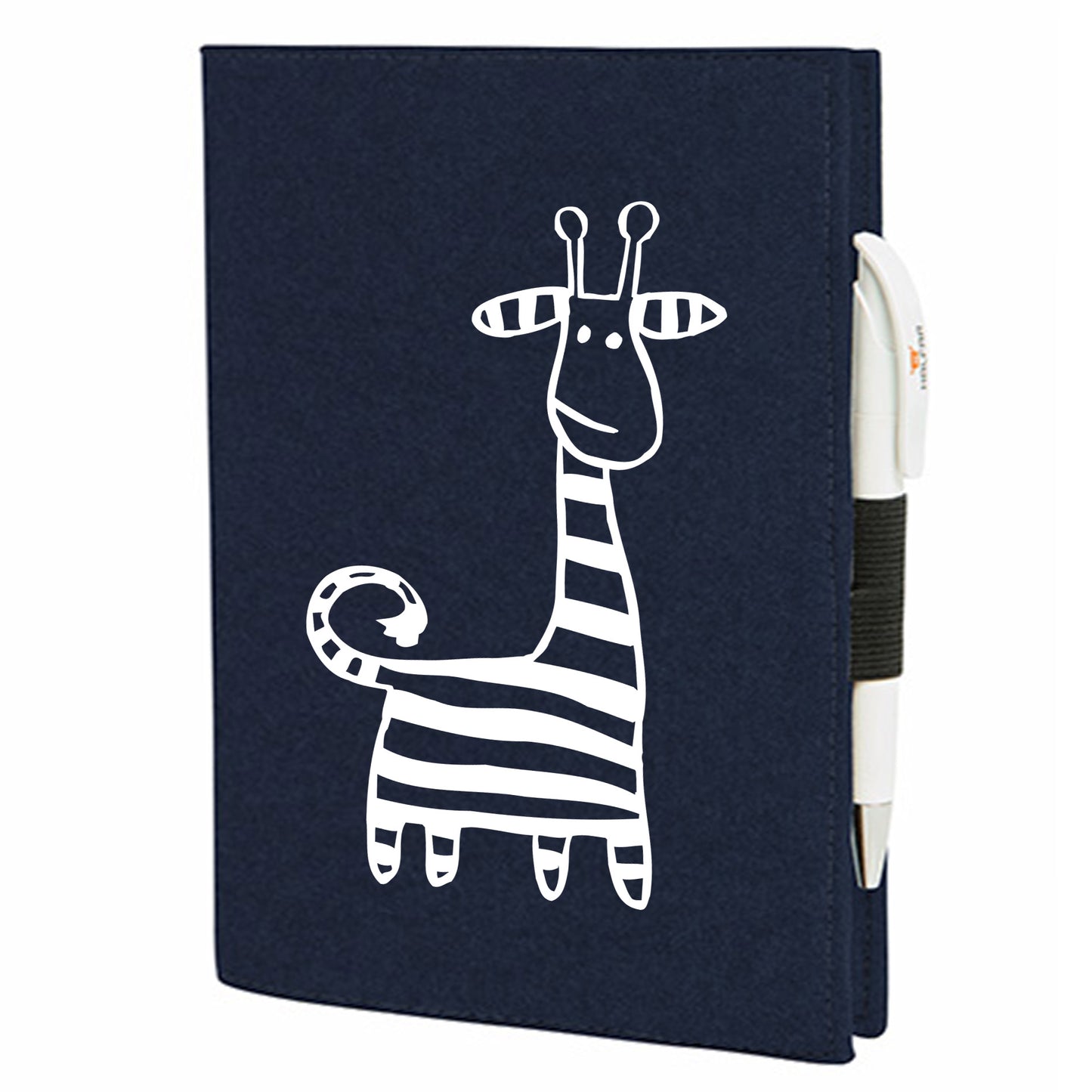 Felt sleeve/envelope for A4 notebook - 'Good Friends ...'
