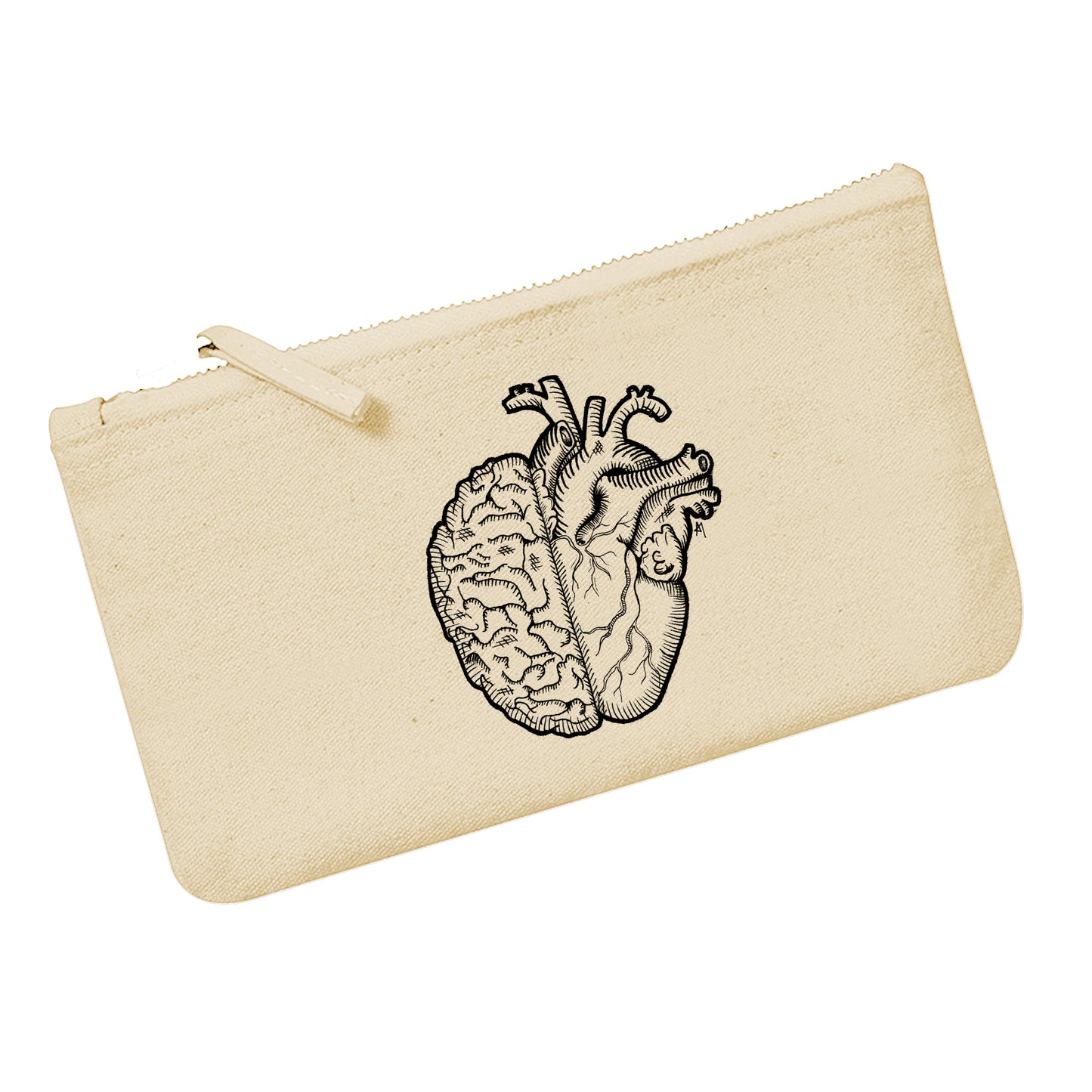 Pencil case heart and mind