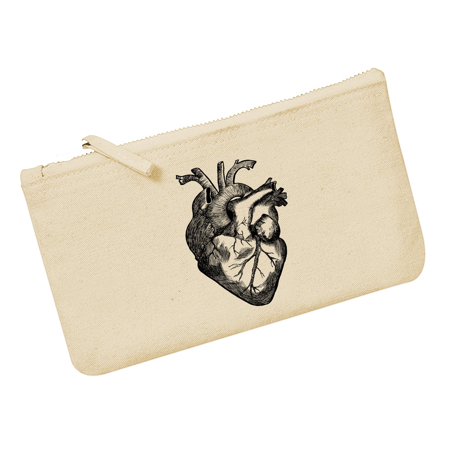 Pencil case heart anatomical