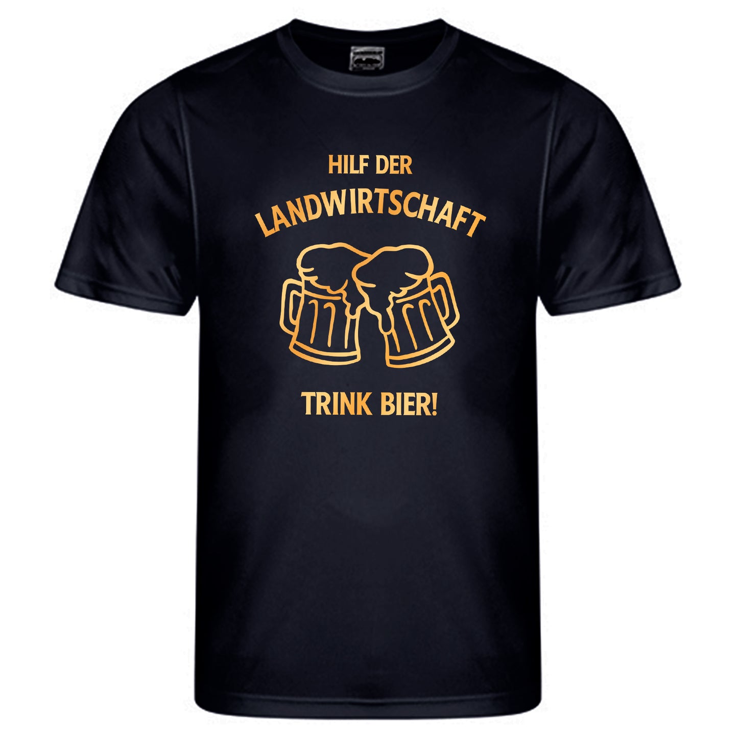 Cool Smooth T Neon / Motiv: HILFT DER LANDWIRTSCHAFT TRINK BIER