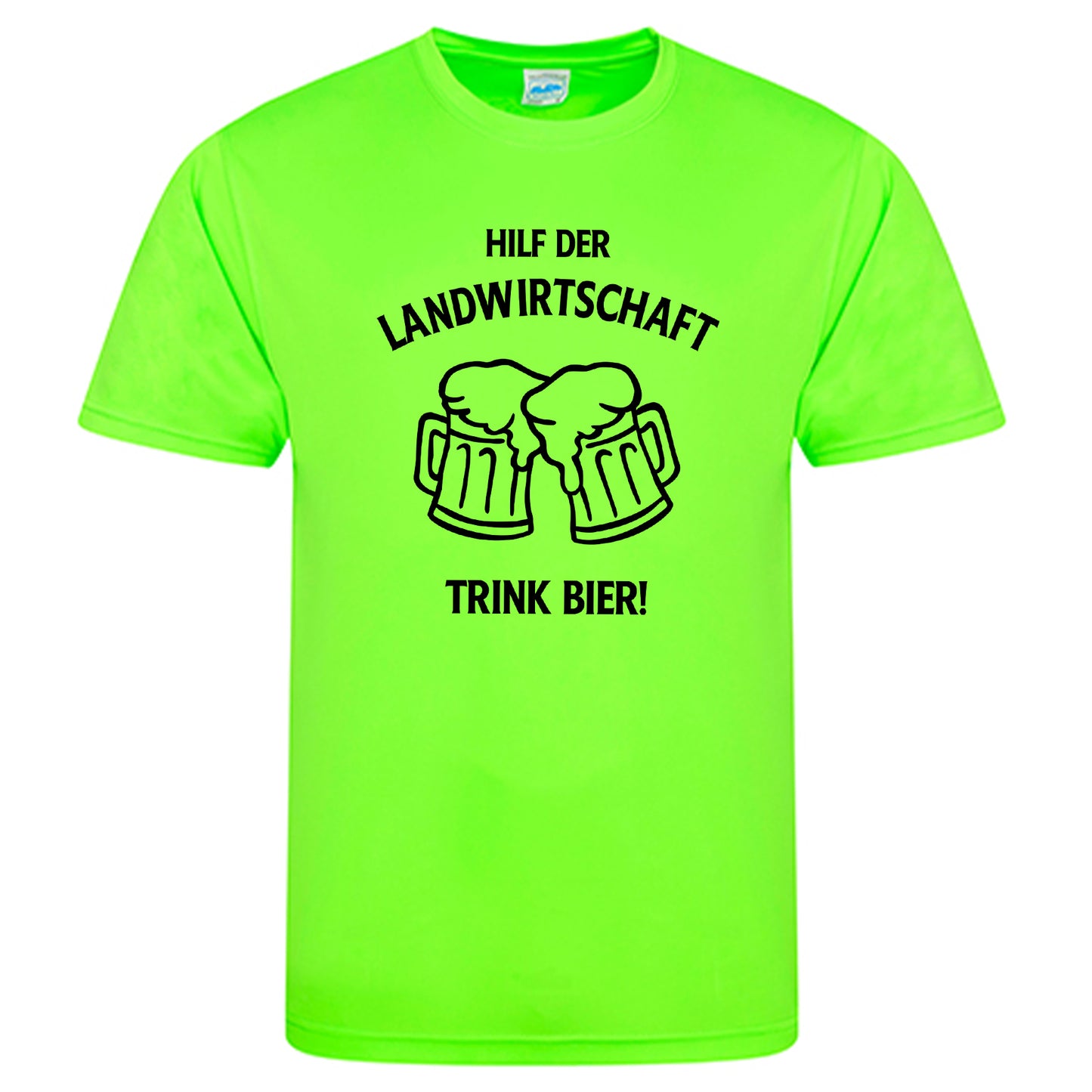 Cool Smooth T Neon / Motiv: HILFT DER LANDWIRTSCHAFT TRINK BIER