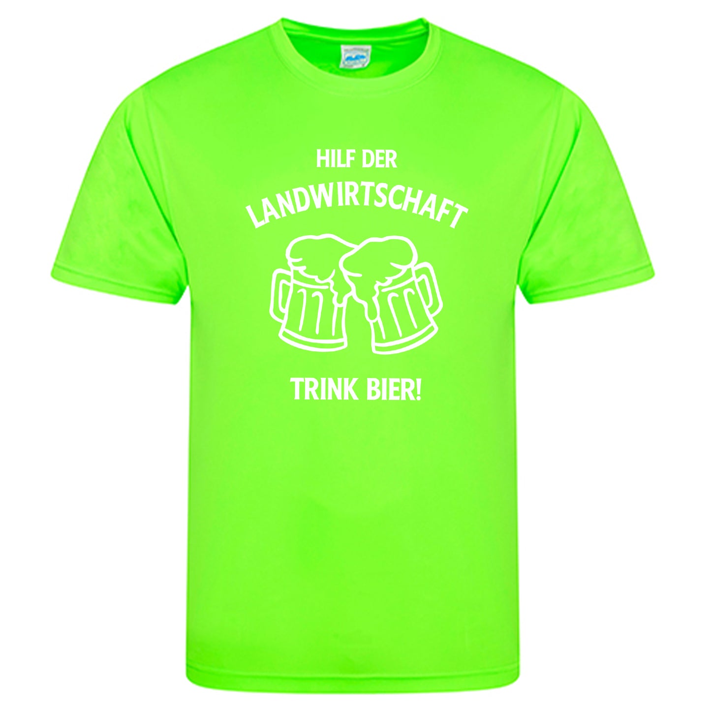 Cool Smooth T Neon / Motiv: HILFT DER LANDWIRTSCHAFT TRINK BIER