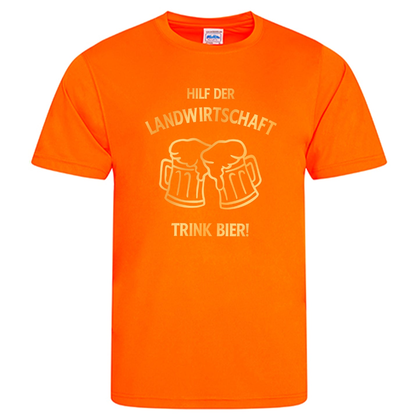 Cool Smooth T Neon / Motiv: HILFT DER LANDWIRTSCHAFT TRINK BIER
