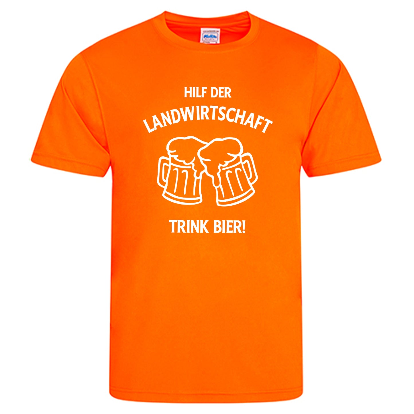 Cool Smooth T Neon / Motiv: HILFT DER LANDWIRTSCHAFT TRINK BIER