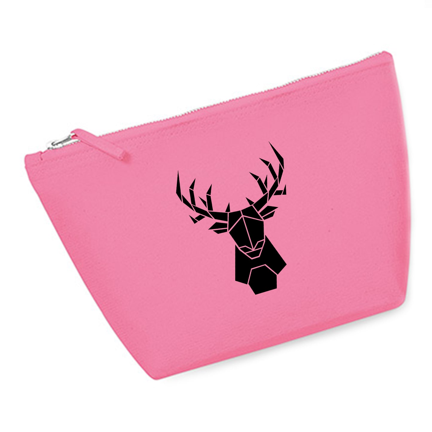 Cosmetic bag (M) 'Fuchs origami' cotton canvas