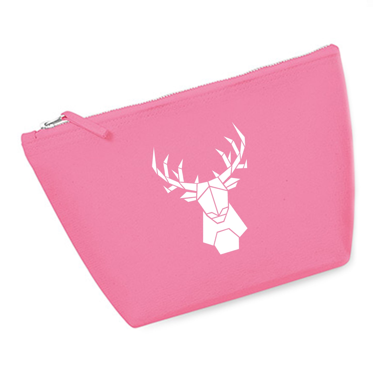 Cosmetic bag (M) 'Fuchs origami' cotton canvas