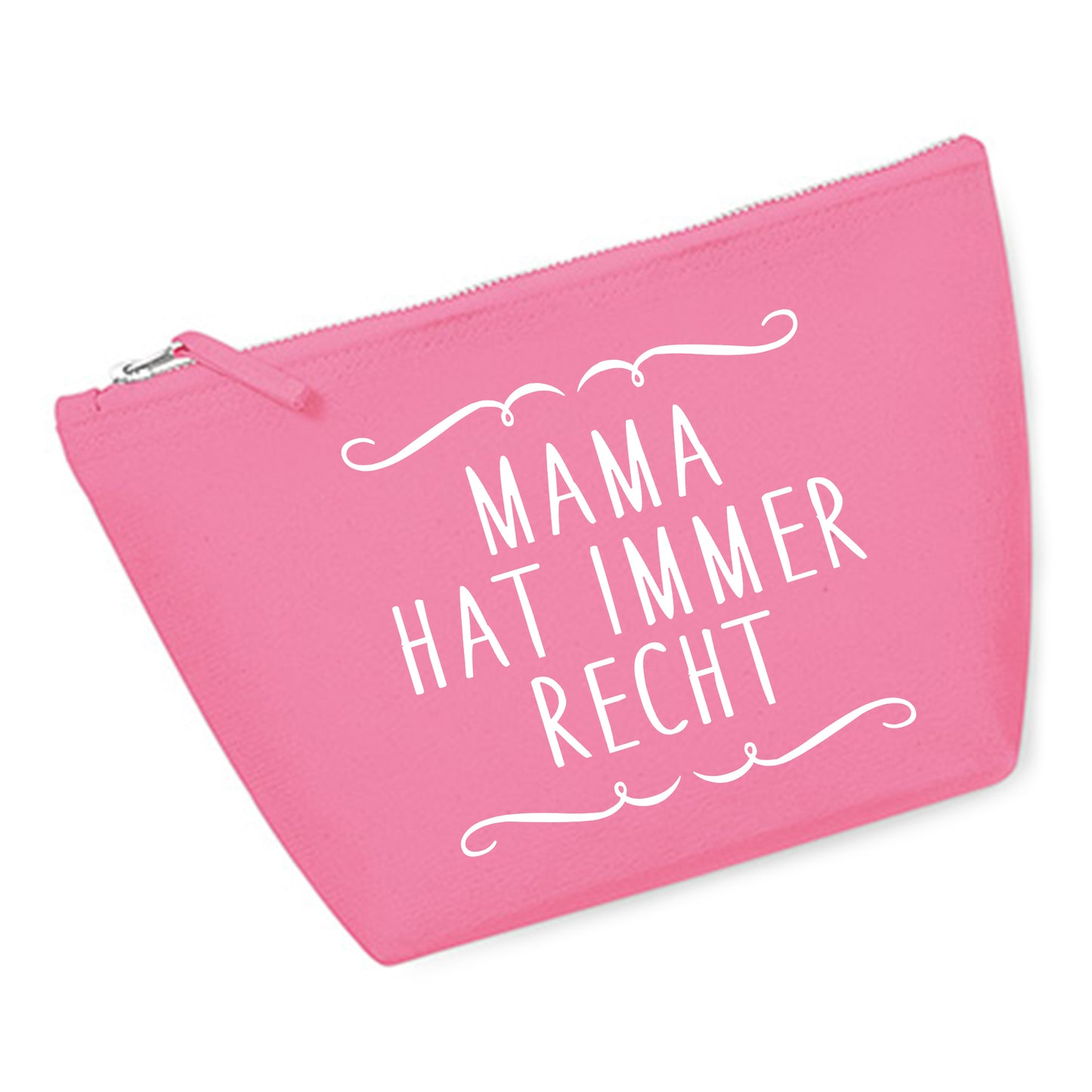 Cosmetic bag (M) 'Fuchs origami' cotton canvas