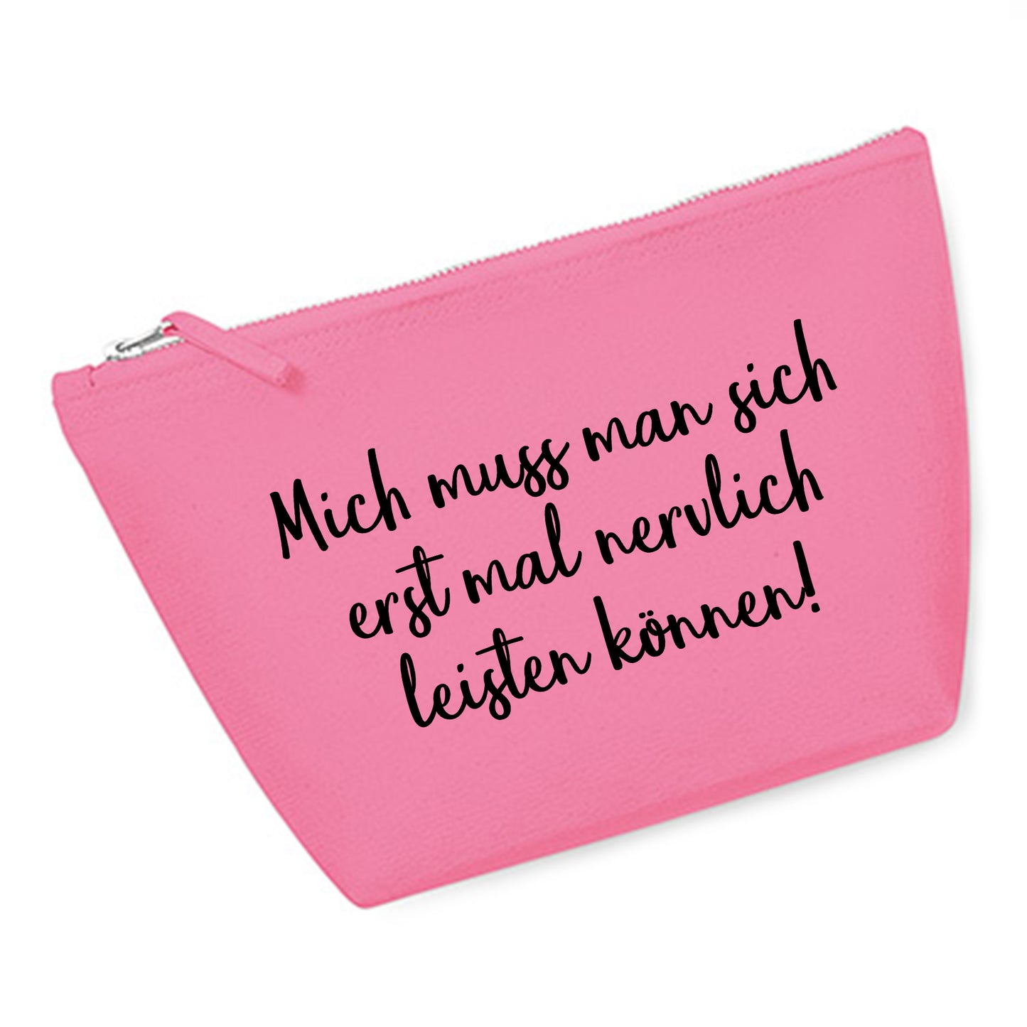 Cosmetic bag (M) 'Fuchs origami' cotton canvas
