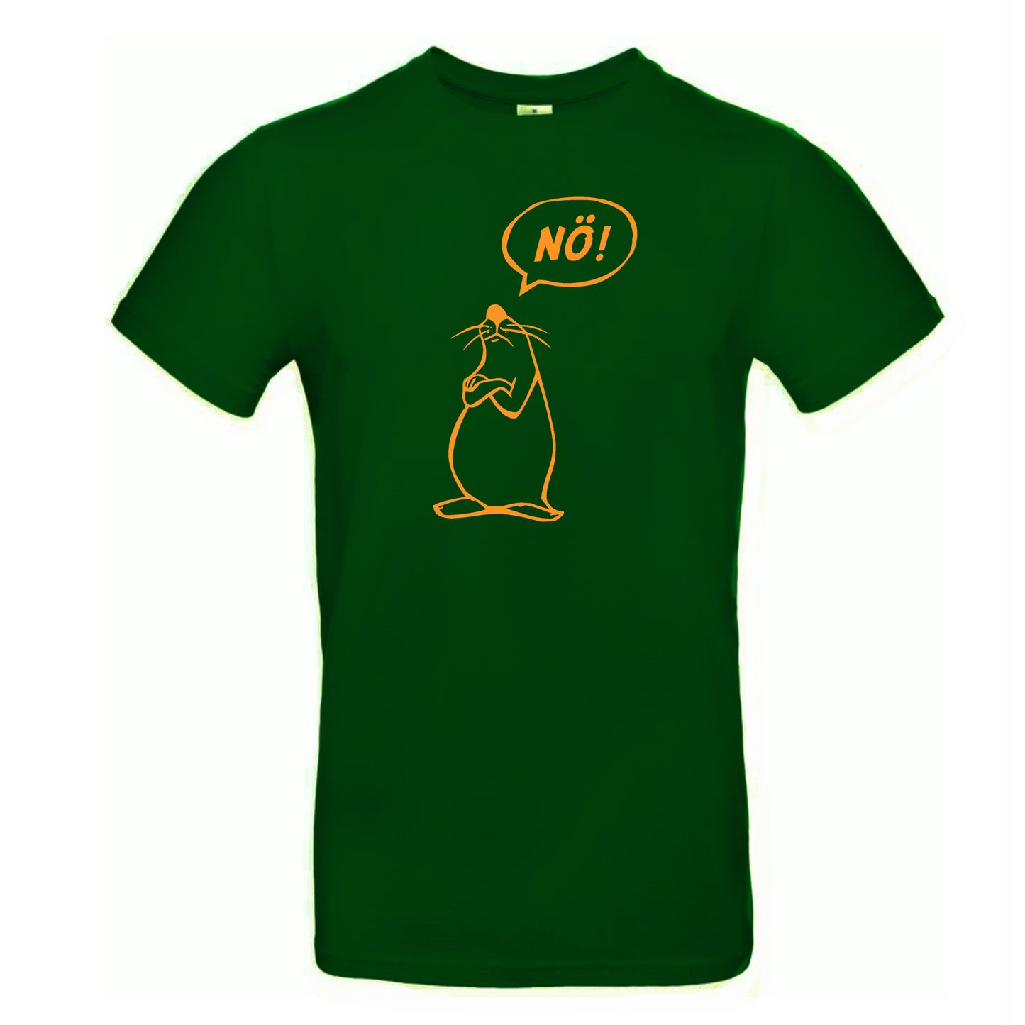 FairWear men's t-shirt 'Nö - comic figure' cotton