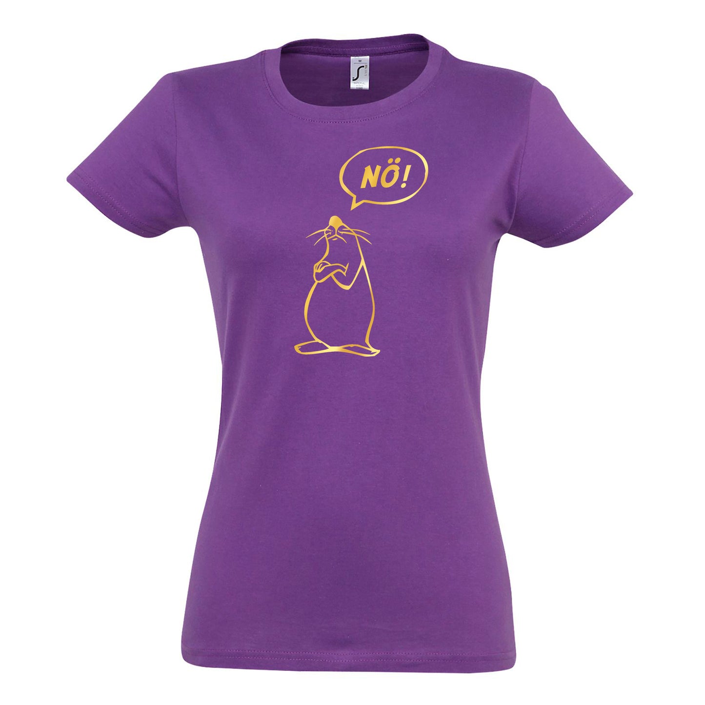FairWear women's t-shirt 'Nö - comic figure' cotton